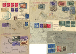 7690: Collections and Lots Zeppelin and Airmail - Collections