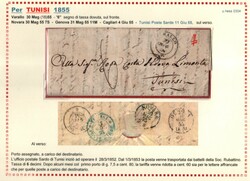 Regno di Sardegna -15 lettere dal Nord Africa al Piemonte e viceversa ...