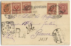 3560: Italienisch Eritrea - Postkarten