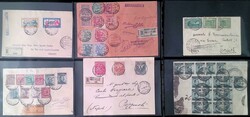 Egeo - 20 lettere con varie affrancature di ordinari e commemorativi ...