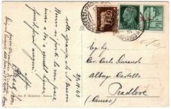 Propaganda di guerra G.N.R. Brescia 25 c. con errore tipografico ...