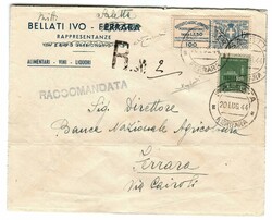 Assicurativi 1,50 l. (17) + Monumenti distrutti 25 c. (497) su ...