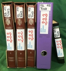 Spagna 1976/2000 - collezione ben avviata montata su fogli Marini in ...