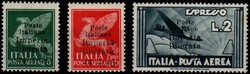 C.L.N. Imperia - PA 5 + 10 l. + espresso aereo 2 l. (17/19). Rari. ...