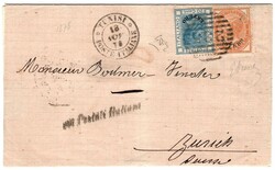 Da Tunisi / Poste Italiane 18 NOV 78 - C2 a Zurigo con Vittorio ...