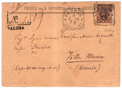 Argentina - racc. da Padova 8.3.96 a Villa Maria, Rosario (Argentina) ...