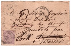 Irlanda - da Genova 9 LUG 70 con 60 c. (T.21) ann. a punti ad un ...