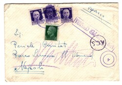 Lettera spedita da un Ufficiale imbarcato sulla Torpediniera GIUSEPPE ...