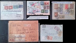 Dodecaneso Amministrazione Militare Greca - 9 lettere del 1947 con ...