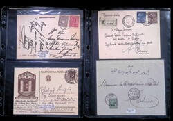 Egeo - 25 lettere e cartoline + 1 frammento con varie affrancature ed ...