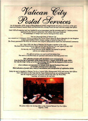 Vaticano 1929/1953 - collezione di lettere / cartoline montata su ...