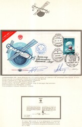 21.11.87 Cosmogramma MIR da Baykormur in occasione del 30° ...