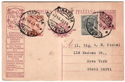 R 4A/8, 25 c. Banca Italiana di Sconto - da Siracusa 24.6.23 a New ...