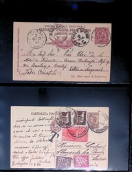 Interi postali Regno d'Italia - destinazioni estere - inizio di ...