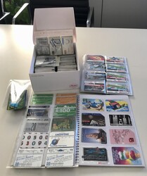 Carte telefoniche - varie centinaia di carte usate + oltre 80 carte ...