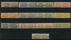 3415100: Italien Königreich - Dienstmarken