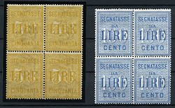 3415100: Italien Königreich - Dienstmarken