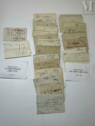 ITALIE. Départements conquis GENES 87, l'ERIDAN, PUIS PO 104, La ...