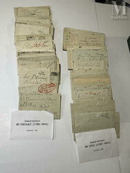 BELGIQUE. Très bel ensemble de marques des départements : 93 (Deux ...