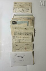 Départements de l'AIN à l'AUDE 01 à 10 et départements 84 à 88. ...