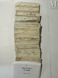 Départements de l'AIN à l'AUDE 01 à 10 et départements 84 à 88. ...