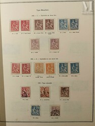 Collection présentée en 1 volume des origines à 1945, Poste, PA, ...