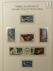 TAAF. Collection 1955-2018, Poste, PA, BF ** TTB en 2 classeurs ...