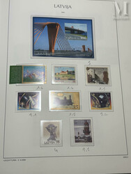 LETTONIE. Collection des origines à 2010 Ø, **, * Poste, PA. Quasi ...