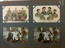 CHINE. Un album ancien composé de + de 370 cartes comprenant ...