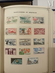 Collection présentée en 7 très beaux albums reliés, AOF à WALLIS ...