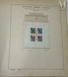 SARRE et ZOF en Allemagne Ø. Collection uniquement d'oblitérés ...