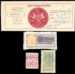 7460: Collections and Lots Indian States - Collections