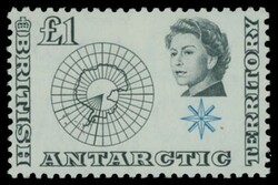 1960: Britische Gebiete in der Antarktis