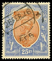 INDIA & STATES USED COLLECTION - Used collection from 1854 to 2015 ...