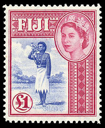 1954-1956 QEII set mint, VF LH