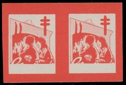 The complete set of three 1940 English language issue imperforate ...