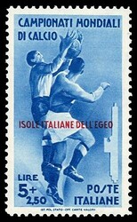 Soccer set of 1934 fresh mint, F-VF