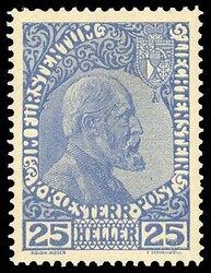 25h Ultramarine mint, VF