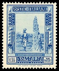 1.25 Dark Blue perf 14 fresh mint, VF NH