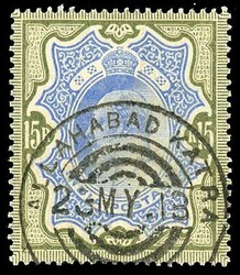 1902 Complete set of 16 used, F-VF