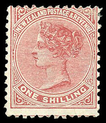 1sh Red Brown unused, VGF NG