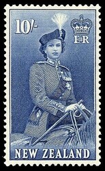 3sh to 10sh Values of the 1953 issue, F-VF LH