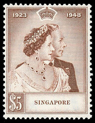 Silver Wedding set mint, VF NH