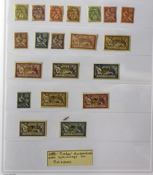 7128: Sammlungen und Posten Franz. Kolonien