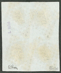 No 10, bloc de quatre obl pc 3563 de Vic sur Seille. - TB. - R (cote ...
