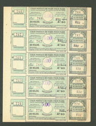 2565: Francia - Parcel stamps