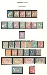 * Collection. 1902-1930 (Poste, Taxe), complète sauf 50 et 59. - TB ...