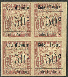 2435: 象牙海岸 - Parcel stamps
