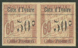 2435: 象牙海岸 - Parcel stamps
