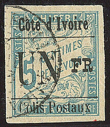 2435: 象牙海岸 - Parcel stamps